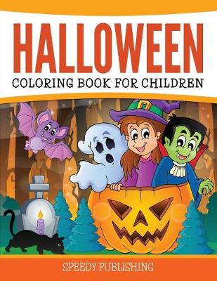 Book cover for Halloween Coloring Book For Children