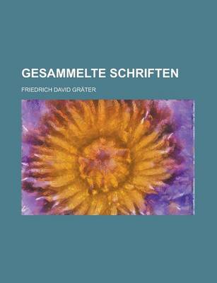 Book cover for Gesammelte Schriften