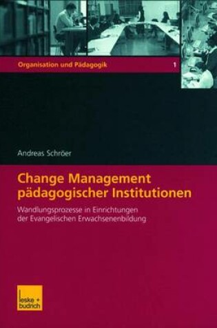 Cover of Change Management pädagogischer Institutionen