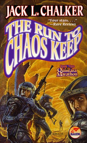 Book cover for The Run to Chaos Keep