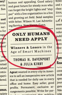 Book cover for Only Humans Need Apply