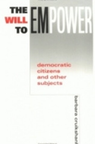 Cover of The Will to Empower