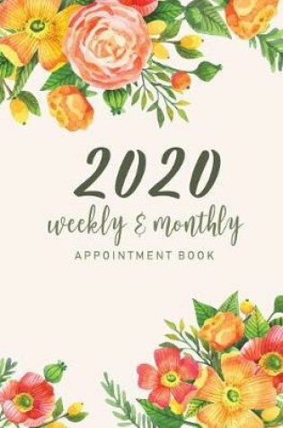 Cover of 2020 Weekly and Monthly Appointment Book