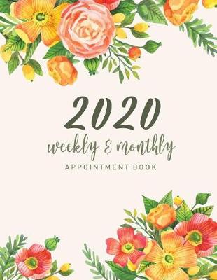 Book cover for 2020 Weekly and Monthly Appointment Book