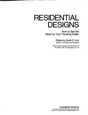 Book cover for Residential Designs