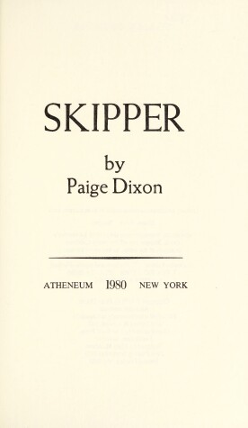 Book cover for Skipper