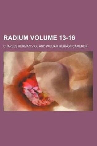 Cover of Radium Volume 13-16