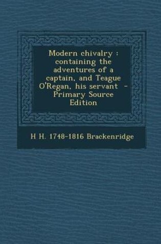 Cover of Modern Chivalry