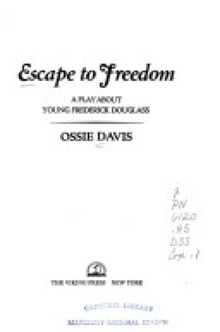 Cover of Escape to Freedom