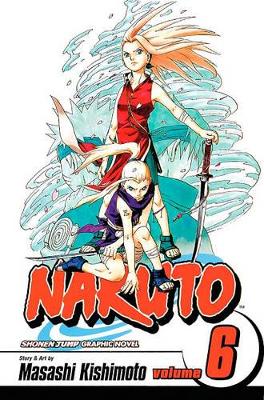 Book cover for Naruto, Volume 6