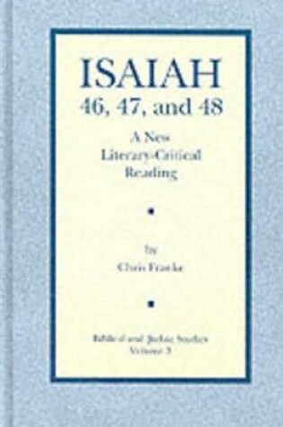 Cover of Isaiah 46, 47, and 48