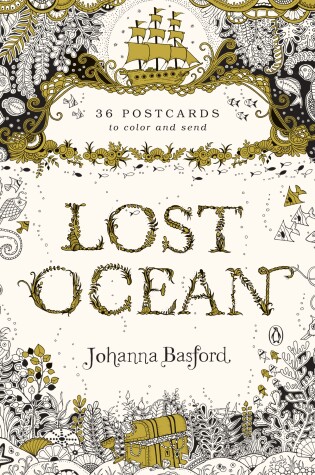 Cover of Lost Ocean: 36 Postcards to Color and Send