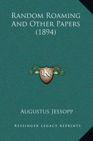 Cover of Random Roaming and Other Papers (1894)