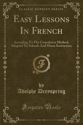 Book cover for Easy Lessons in French