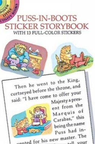 Cover of Puss-in-Boots Sticker Storybook