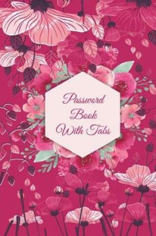 Cover of Password Book With Tabs