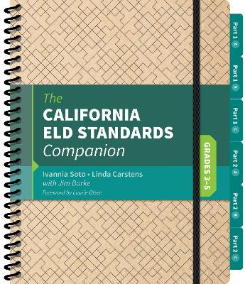 Book cover for The California ELD Standards Companion, Grades 3-5