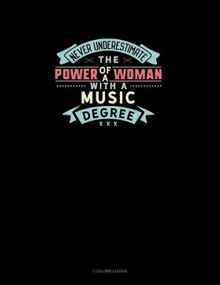 Book cover for Never Underestimate The Power Of A Woman With A Music Degree