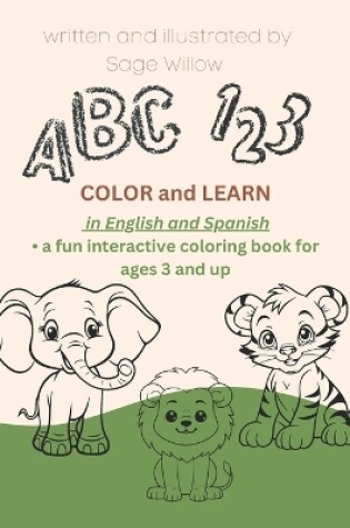 Cover of COLOR AND LEARN in English and Spanish