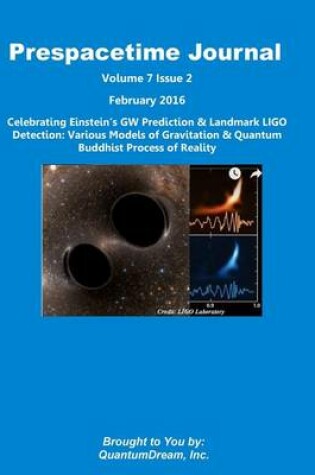 Cover of Prespacetime Journal Volume 7 Issue 2