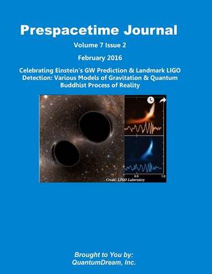 Book cover for Prespacetime Journal Volume 7 Issue 2