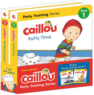 Book cover for Caillou, Potty Training series