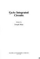 Book cover for Ga as Integrated Circuits