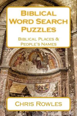 Book cover for Biblical Word Search Puzzles