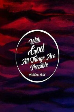 Cover of With God All Things Are Possible