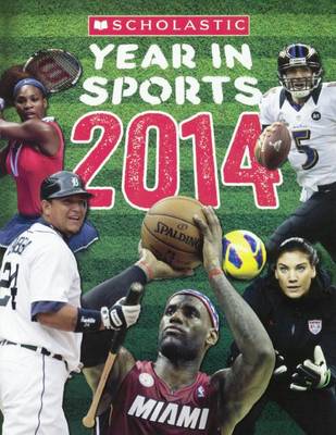 Book cover for Scholastic Year in Sports 2014