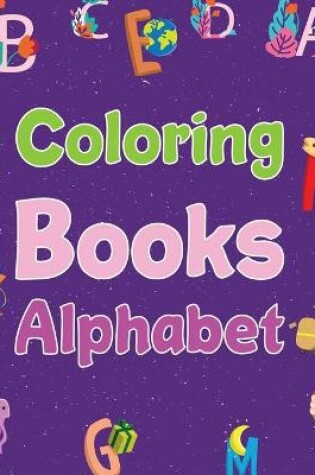 Cover of coloring books alphabet