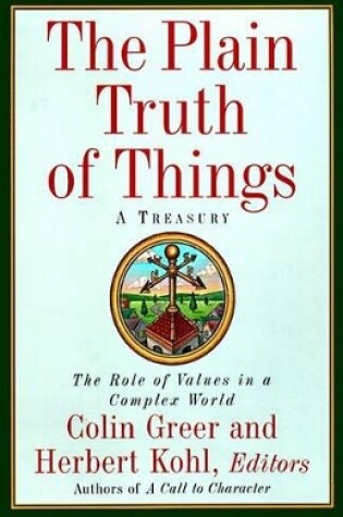 Cover of The Plain Truth of Things