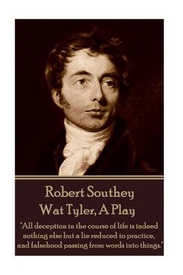 Book cover for Robert Southey - Wat Tyler, A Play