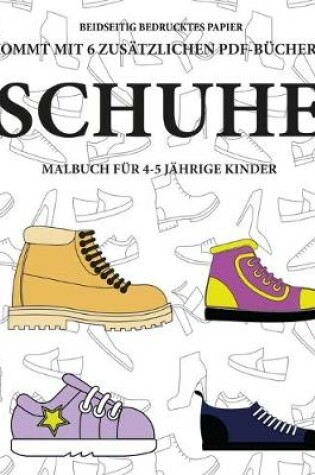 Cover of Malbuch für 4-5 jährige Kinder (Schuhe)