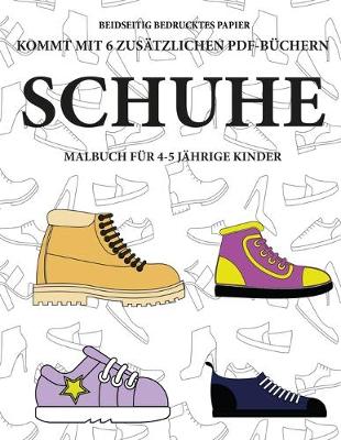 Cover of Malbuch für 4-5 jährige Kinder (Schuhe)