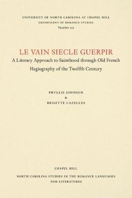 Cover of Le vain siecle guerpir