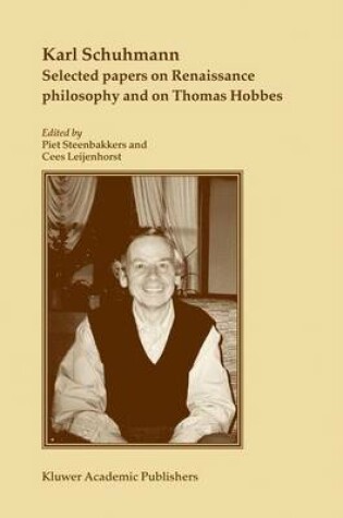 Cover of Selected papers on Renaissance philosophy and on Thomas Hobbes