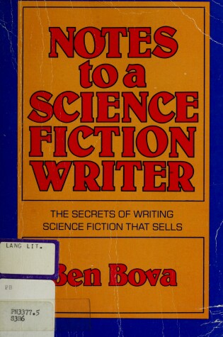 Cover of Notes to a Science Fiction Writer