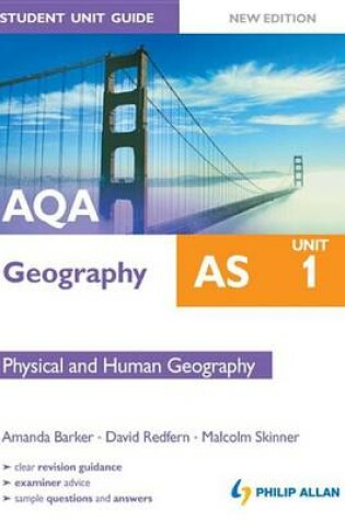 Cover of Aqa as Geography Student Unit Guide