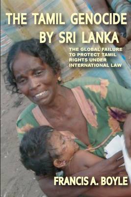 Book cover for The Tamil Genocide by Sri Lanka