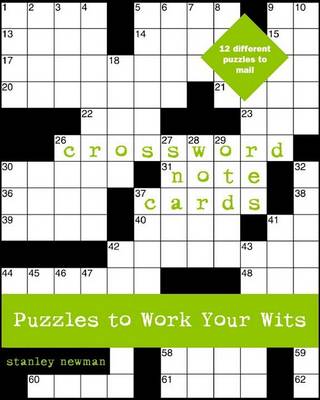 Book cover for Crossword Note Cards