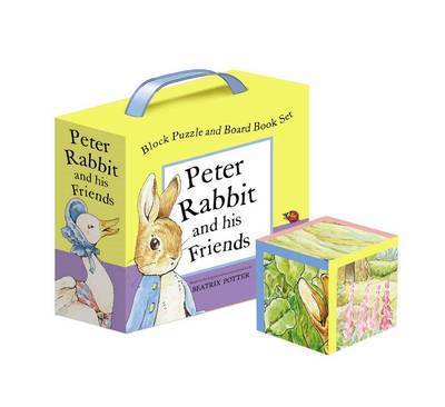 Book cover for Peter Rabbit Block Puzzle & Board Book Set