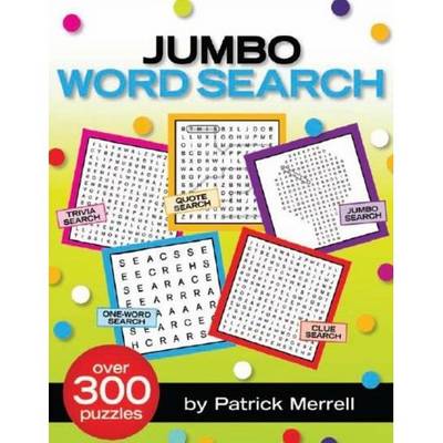 Book cover for Jumbo Wordsearch