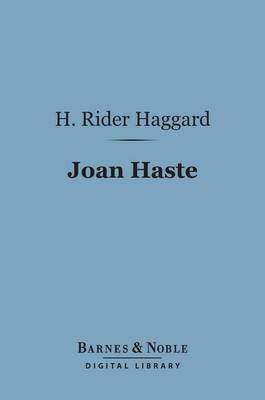 Book cover for Joan Haste (Barnes & Noble Digital Library)