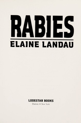 Cover of Rabies