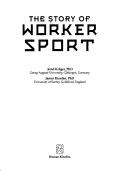 Book cover for The Story of Worker Sport