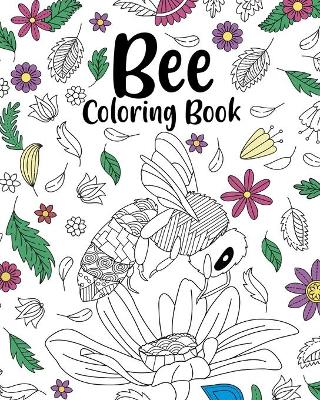 Book cover for Bee Coloring Book