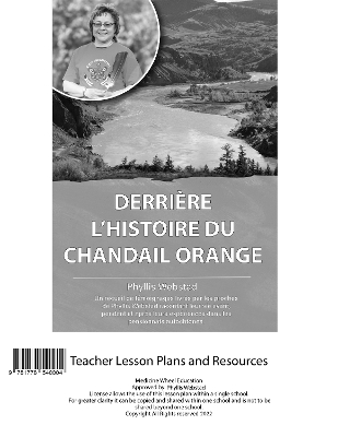 Book cover for Derriere l'histoire du chandail orange plan de cours