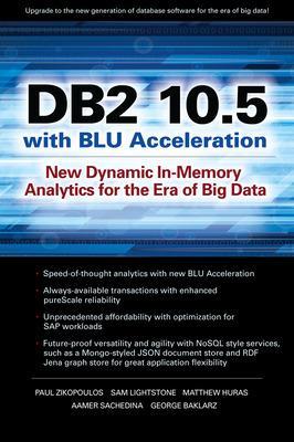 Book cover for DB2 10.5 with BLU Acceleration