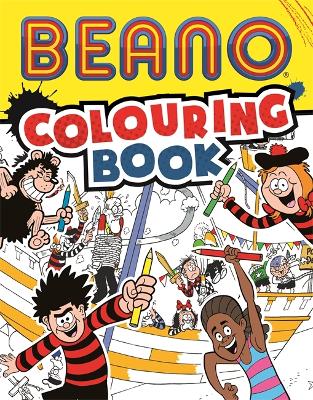 Book cover for Beano Colouring Book